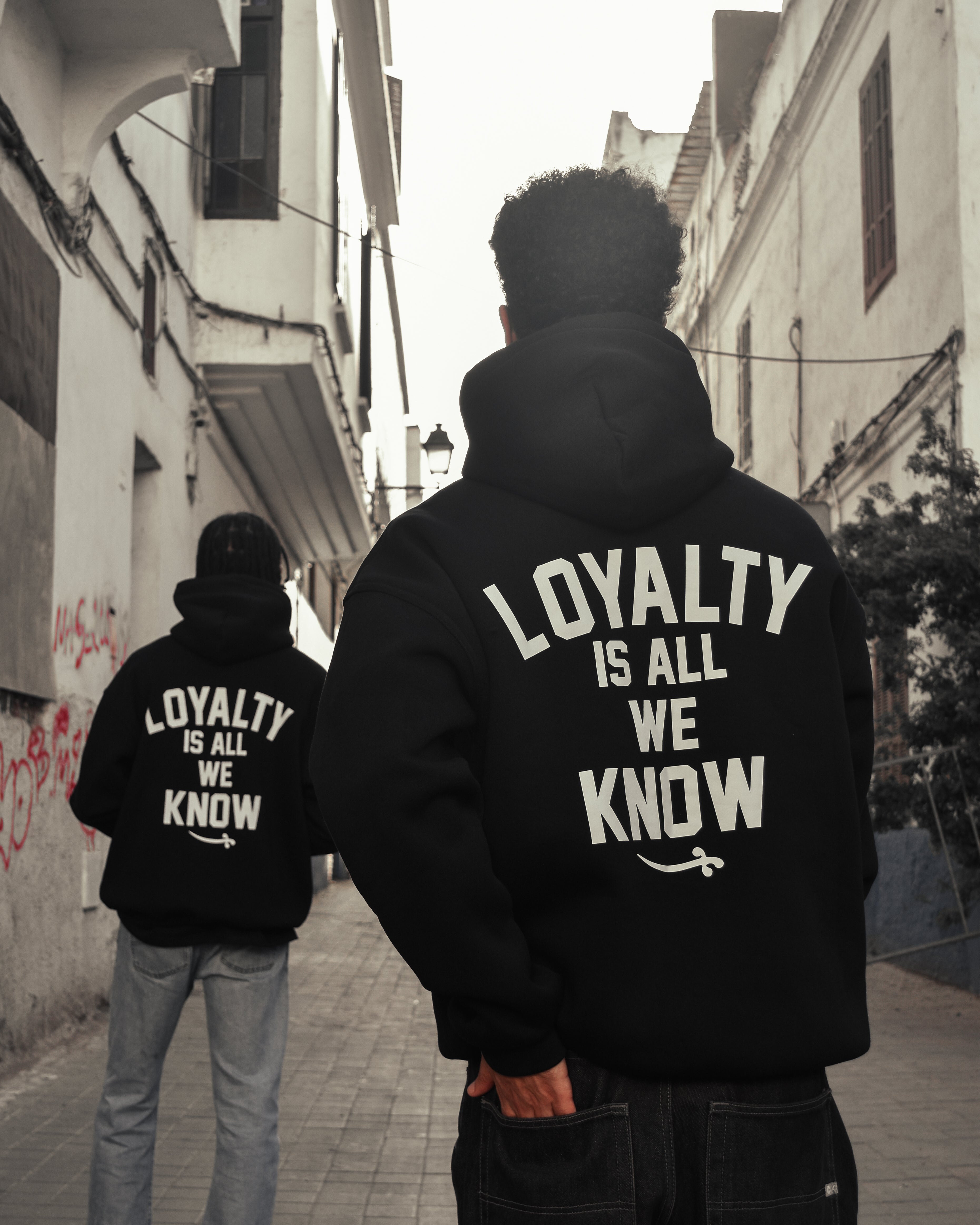 Loyalty is all we know Hoodie - Black