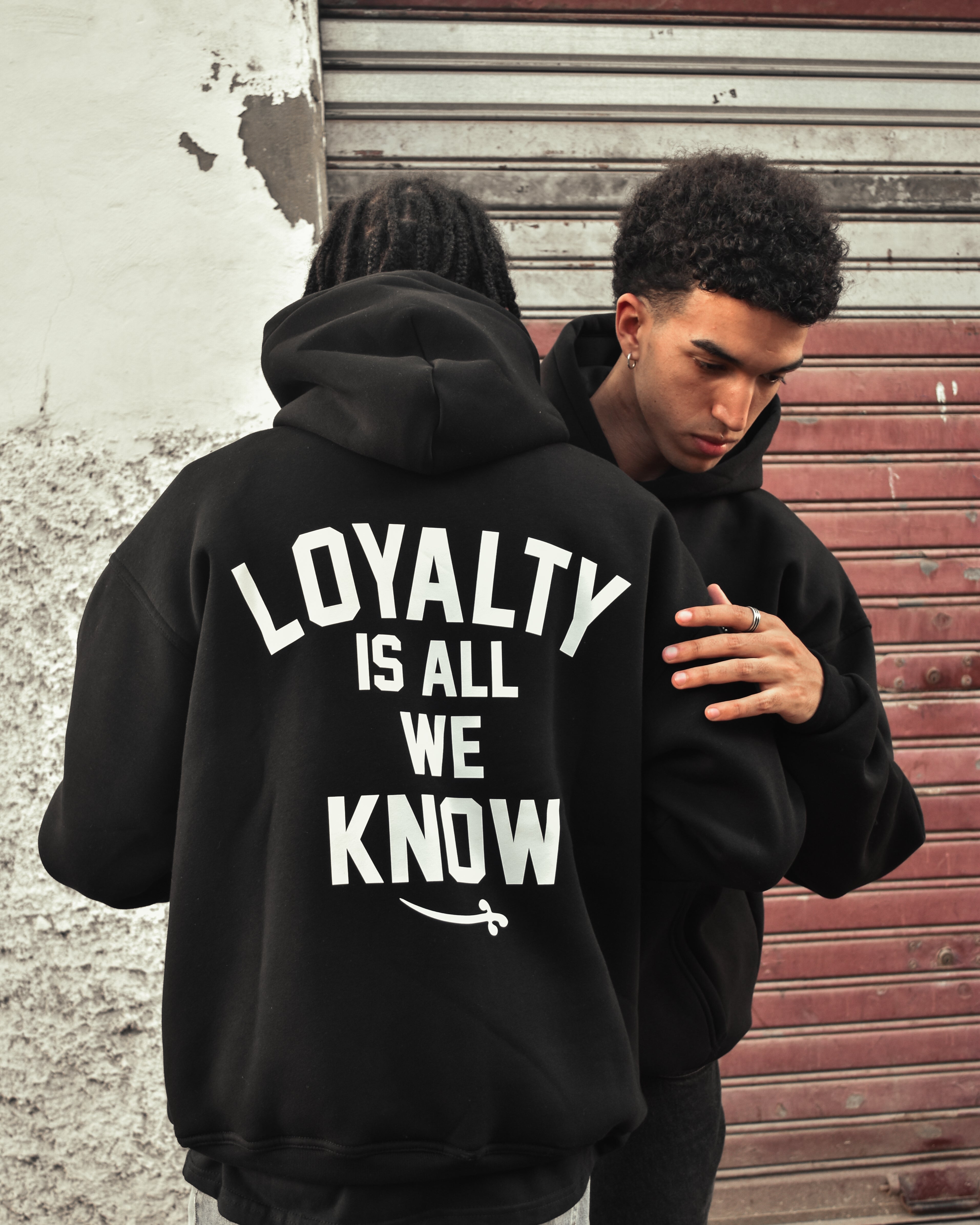 Loyalty is all we know Hoodie - Black